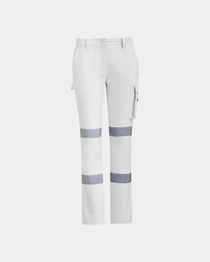 Syzmik Women's Bio Motion Taped Pant - White
