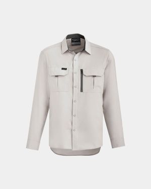 Syzmik Outdoor Long Sleeve Shirt - Natural