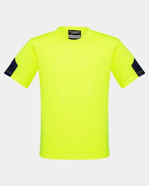 Syzmik Hi Vis Squad T-shirt - Yellow/Navy