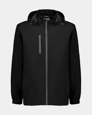 Syzmik Super Light Packable Rain Jacket - Black