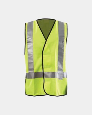 Workit Day/Night H Back Safety Vest - Yellow