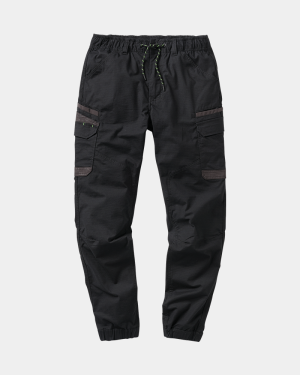 FXD WP-12C Elastic Stretch Cuffed Work Pant - Black