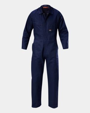 Hard Yakka Cotton Drill Coverall - Navy