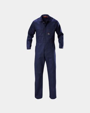 Hard Yakka Lightweight Cotton Drill Coverall - Navy