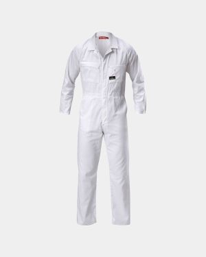 Hard Yakka Lightweight Cotton Drill Coverall - White