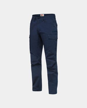 Hard Yakka 3056 Ripstop Slim Fit Cotton Cargo Pant - Navy