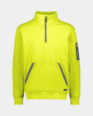 Syzmik Streetworx Water Resistant 1/4 Zip Pullover - Yellow