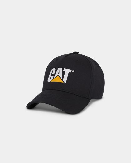 CAT Kids Curve Bill Cap - Black