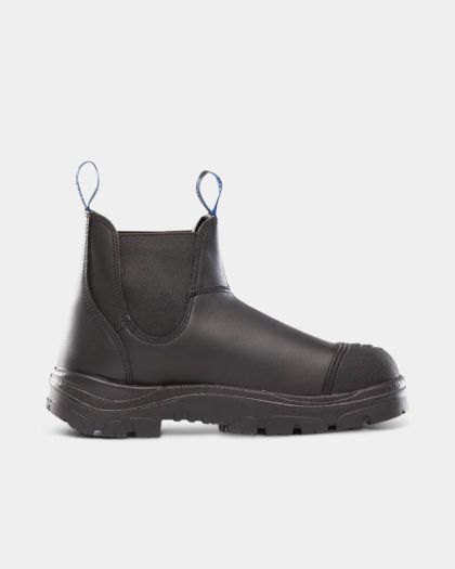 Steel Blue Hobart Scuff Cap Safety Boot - Black