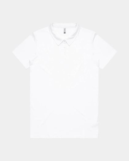 AS Colour 4402 Women's Amy Polo - White