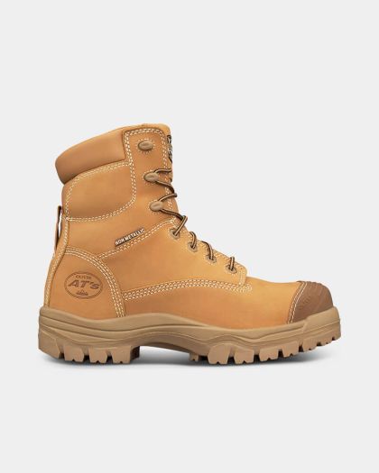 Oliver Zip Sided Safety Boot - Wheat