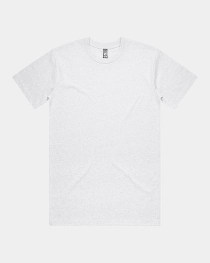 AS Colour 5026 Classic Tee - White Marle