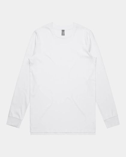 AS Colour 5029 Base Long Sleeve Tee - White