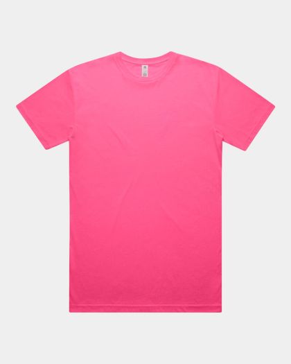 AS Colour 5050F Hi Vis Block Tee - Pink