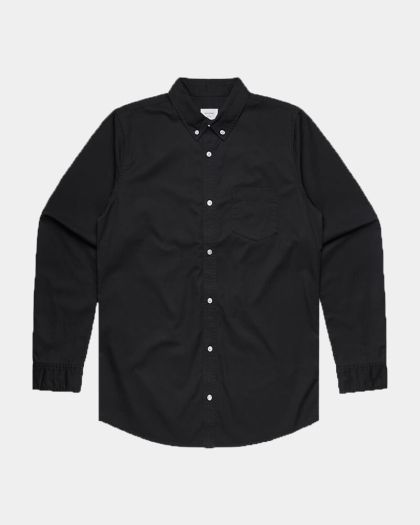 AS Colour 5414 Men’s Denim Wash Shirt - Black