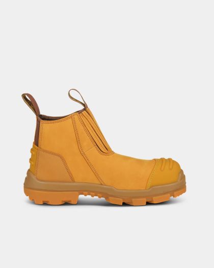 Oliver Elastic Sided Safety Boot - Wheat