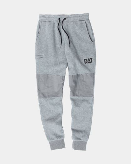 CAT Fleece Track Pant - Heather Grey
