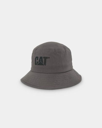 CAT DM Logo Bucket Hat - Basalt