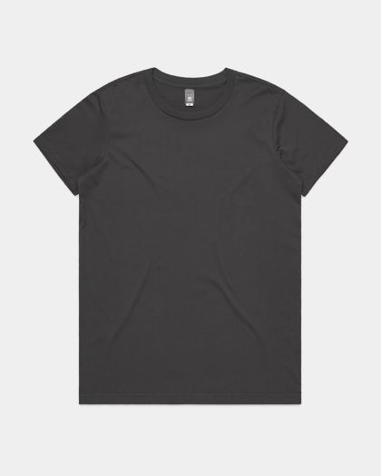 AS Colour 4001 Women's Maple Tee - Charcoal