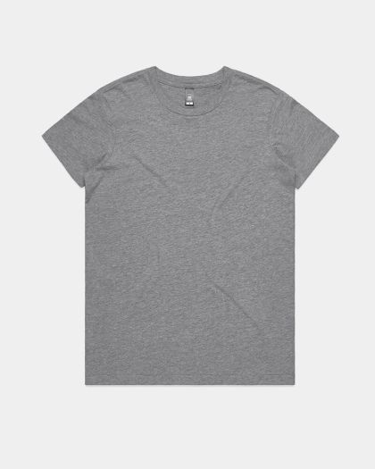 AS Colour 4001 Women's Maple Tee - Grey Marle