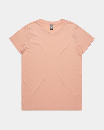 AS Colour 4001 Women's Maple Tee - Pale Pink