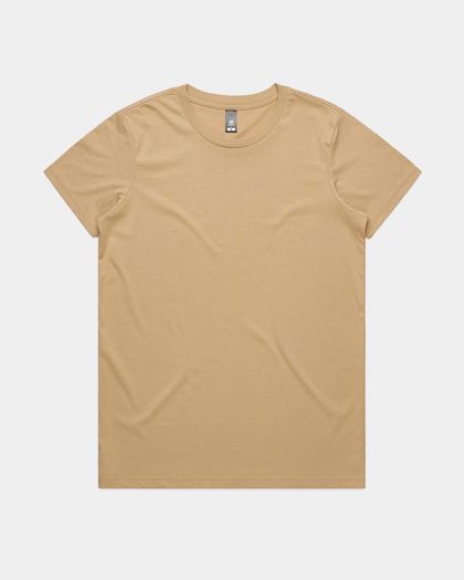 AS Colour 4001 Women's Maple Tee - Tan