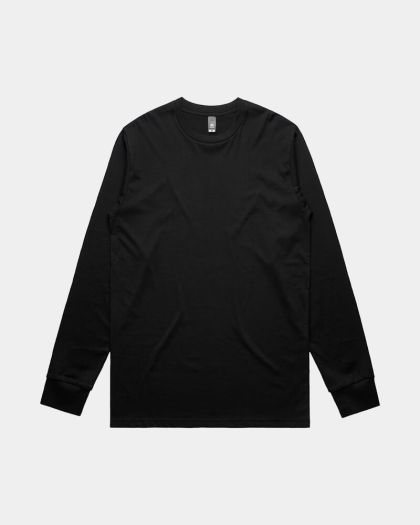 AS Colour 5020 Staple Long Sleeve Tee - Black