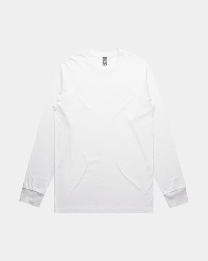 AS Colour 5020 Staple Long Sleeve Tee - White