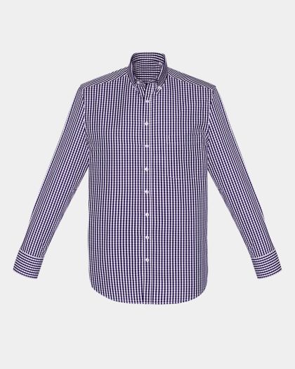 Boulevard Springfield Long Sleeve Shirt - Purple Reign
