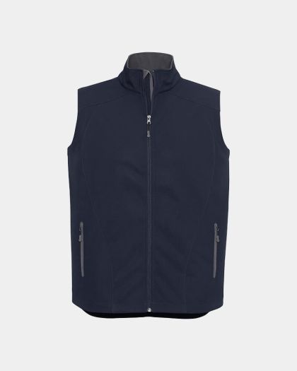 Biz Collection Geneva Vest - Navy/Graphite