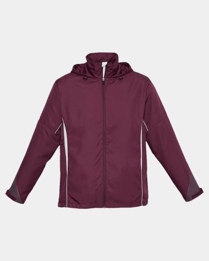 Biz Collection Razor Team Jacket - Maroon/White