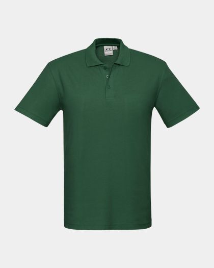 Biz Collection Crew Polo - Forest Green