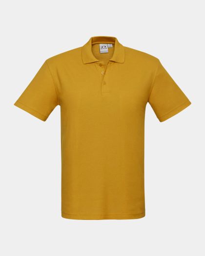 Biz Collection Crew Polo - Gold