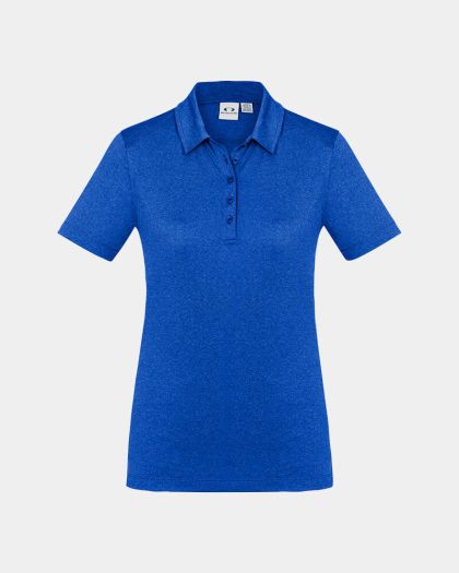 Biz Collection Women’s Aero Polo - Electric Blue