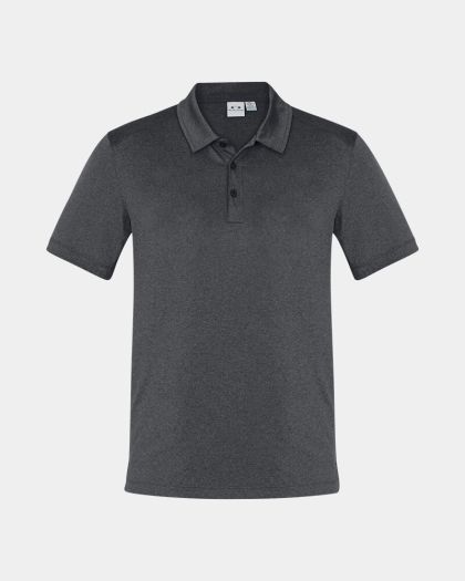 Biz Collection Aero Polo - Charcoal