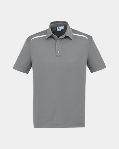 Biz Collection Sonar Polo - Silver/White