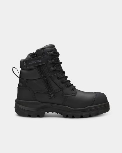 Blundstone RotoFlex 8561 High Zip Sided Safety Boot - Black