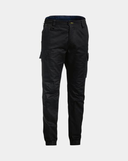 Bisley Ripstop Stove Pipe Engineered Cargo Pant - Black