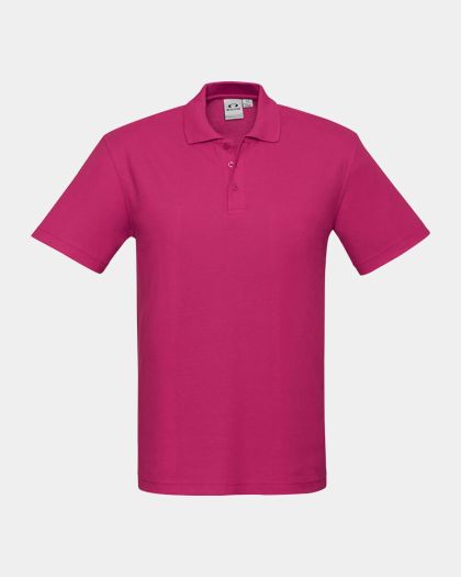 Biz Collection Crew Polo - Fuchsia