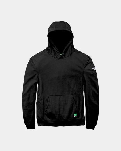FXD WF-1 Bonded Membrane Hoodie - Black