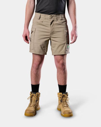 FXD WS-6 Stretch Cargo Work Short - Khaki