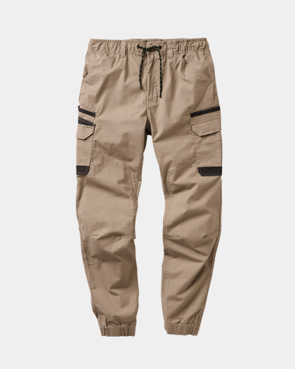 FXD WP-12C Elastic Stretch Cuffed Work Pant - Khaki