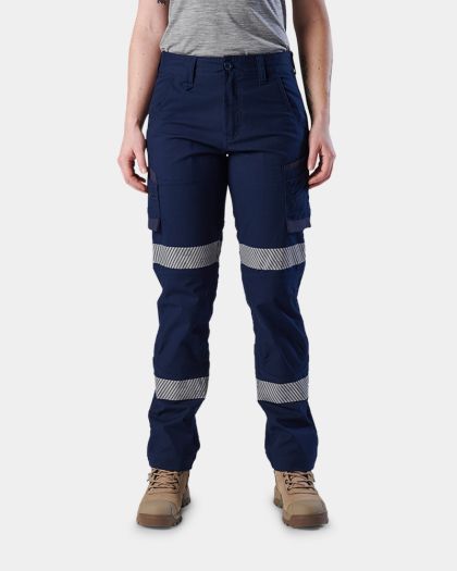 FXD Women's WP-7WT Cargo Taped Work Pant - Navy