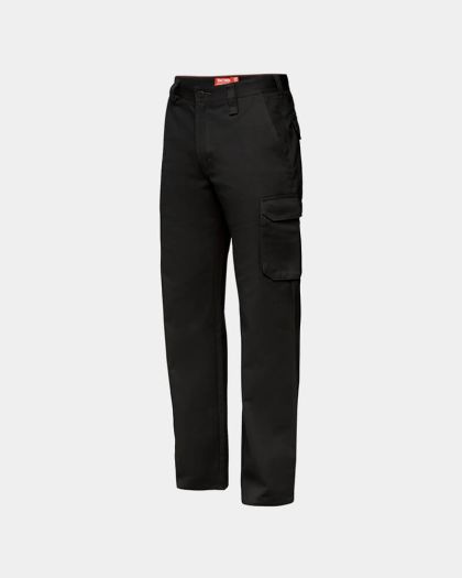 Hard Yakka Foundations Drill Cargo Pant - Black