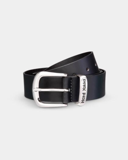 Hard Yakka Leather Belt - Black
