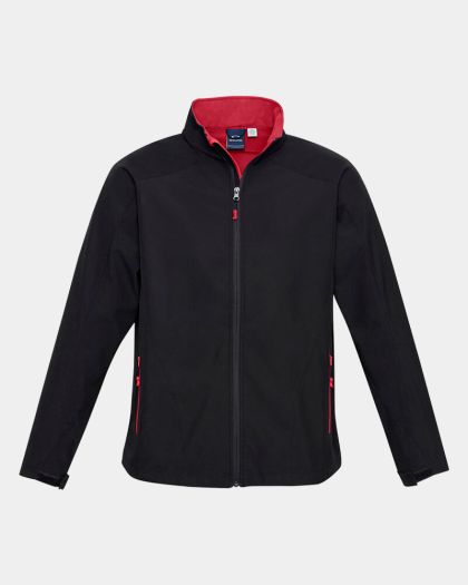 Biz Collection Geneva Jacket - Black/Red
