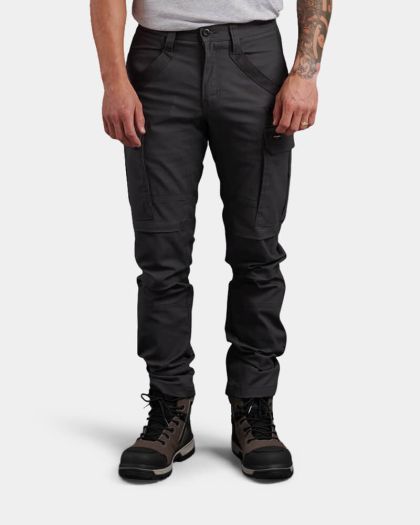 King Gee Tradies Stretch Cargo Pant - Charcoal