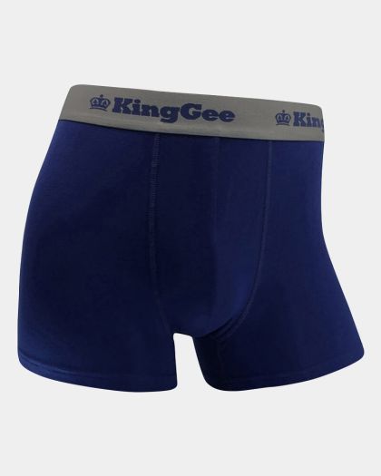 King Gee Bamboo Work Trunk - 3 Pack - Navy