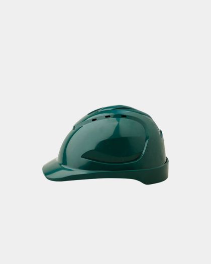 Pro Choice V9 Vented Hard Hat with Pushlock Harness - Green