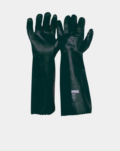 Pro Choice 45cm Long PVC Glove - Green
